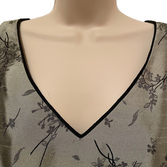 Vintage Positive Attitude Women’s Floral Dress Midi Fit and Flare Size 10 Lined - Picture 5 of 11